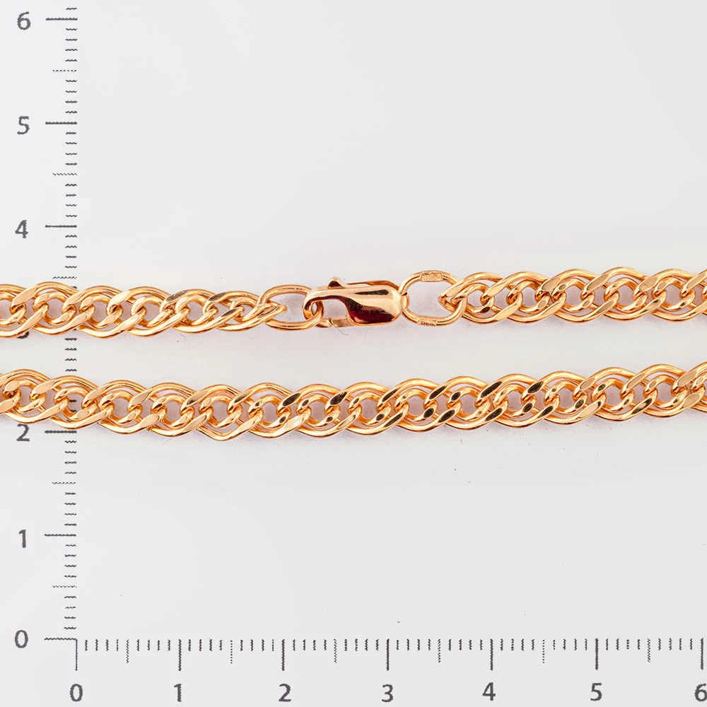 Браслет из красного золота 585 пробы