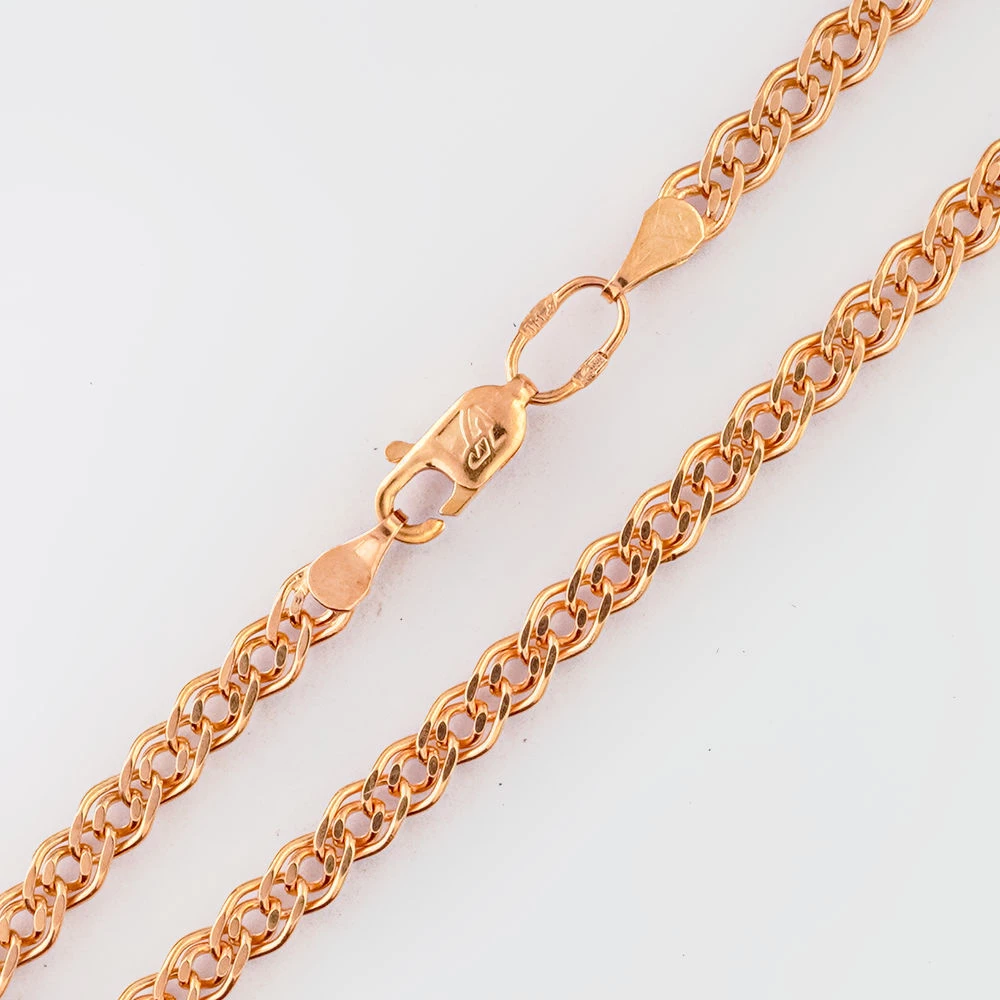 Браслет из красного золота 585 пробы