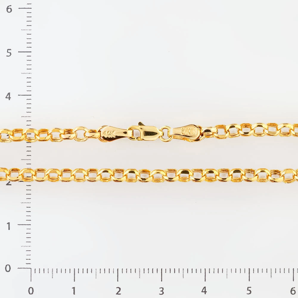 Браслет из желтого золота 585 пробы