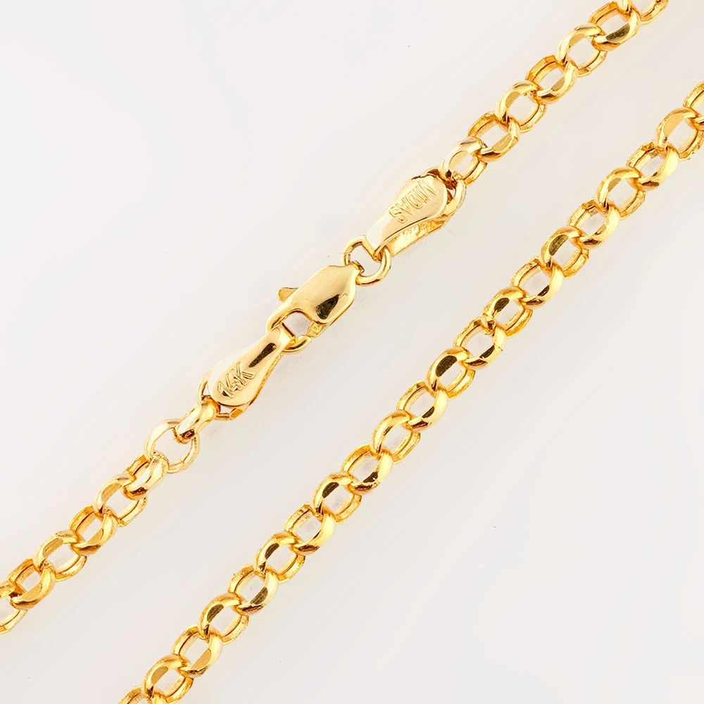 Браслет из желтого золота 585 пробы