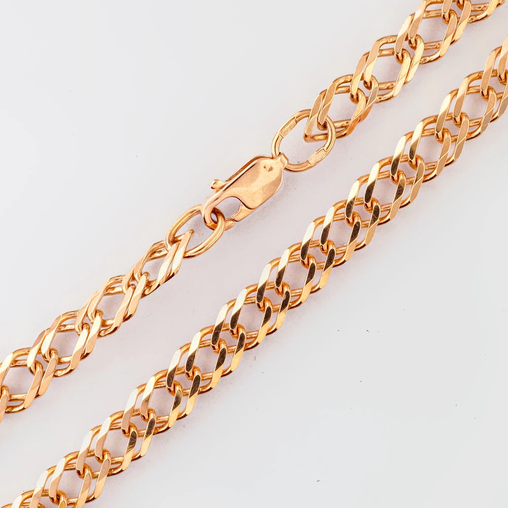 Браслет из красного золота 585 пробы