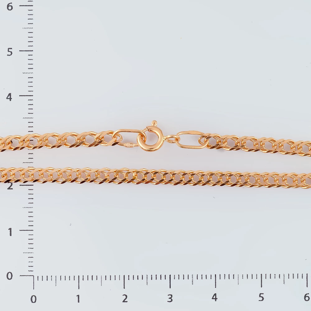 Браслет из красного золота 585 пробы