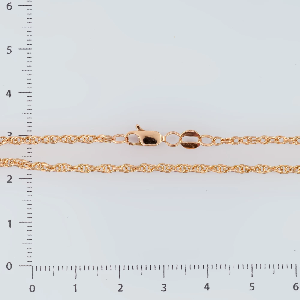 Браслет из красного золота 585 пробы