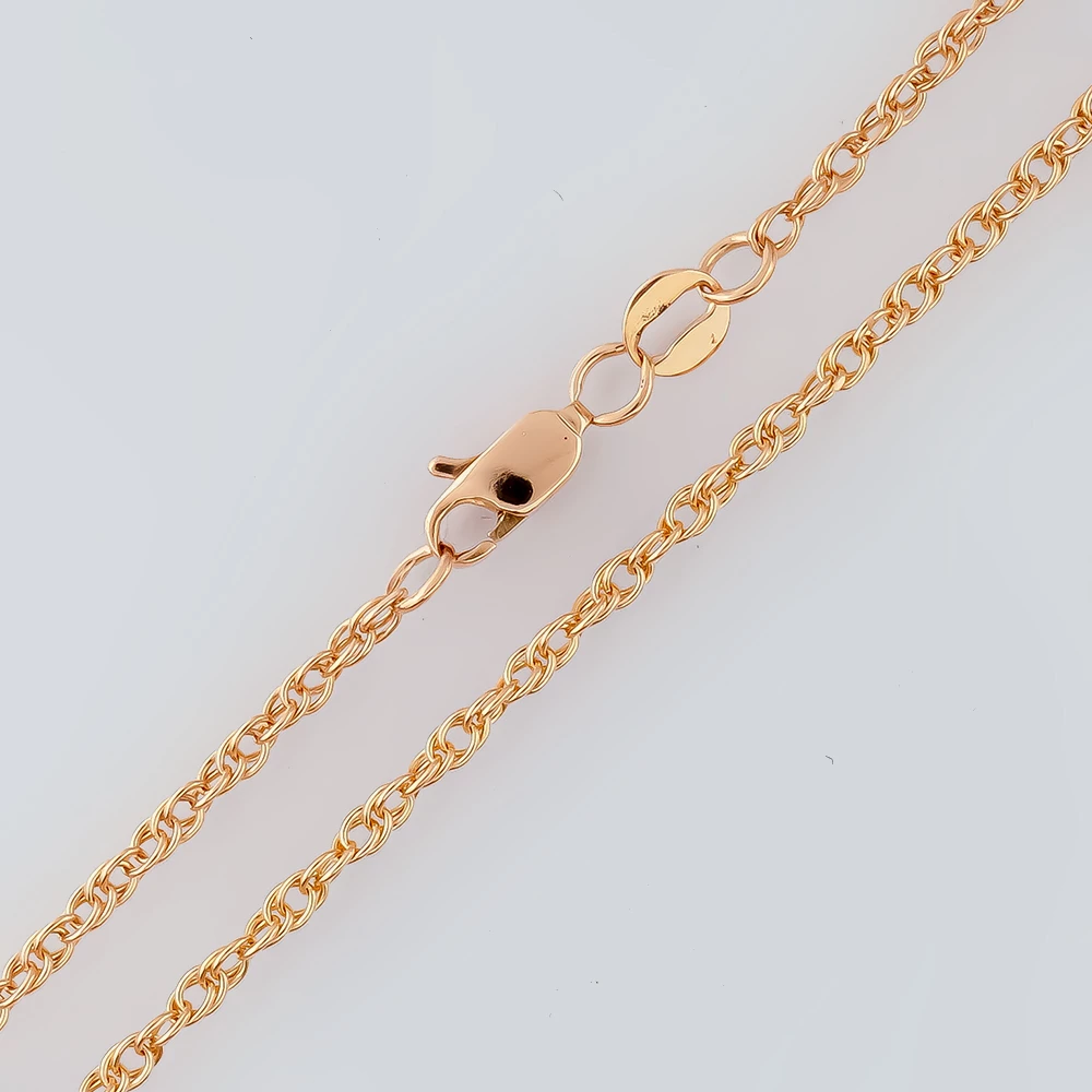 Браслет из красного золота 585 пробы