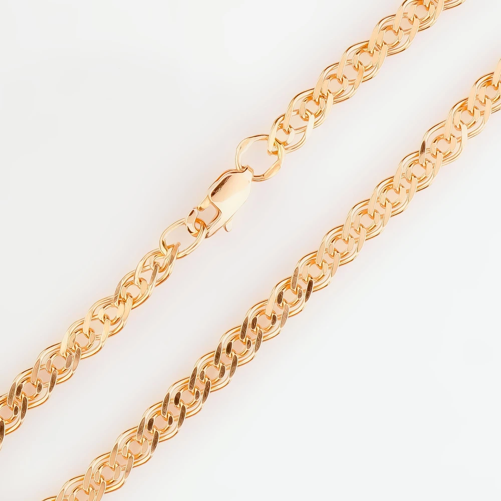 Браслет из красного золота 585 пробы