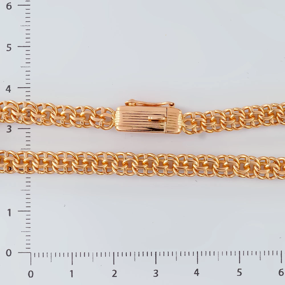 Браслет из красного золота 583 пробы