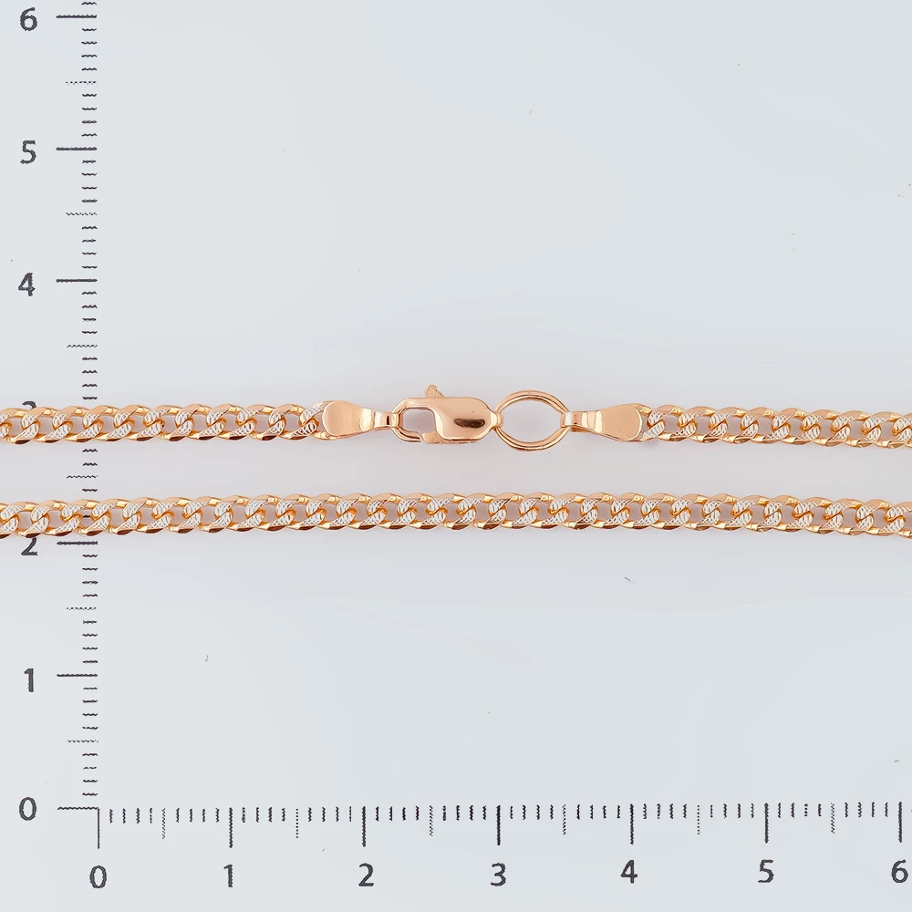 Браслет из красного золота 585 пробы