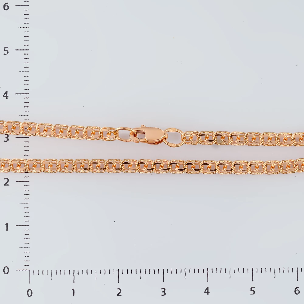 Браслет из красного золота 585 пробы