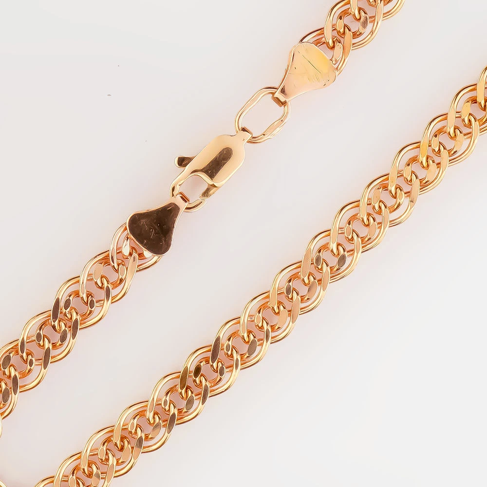 Браслет из красного золота 585 пробы