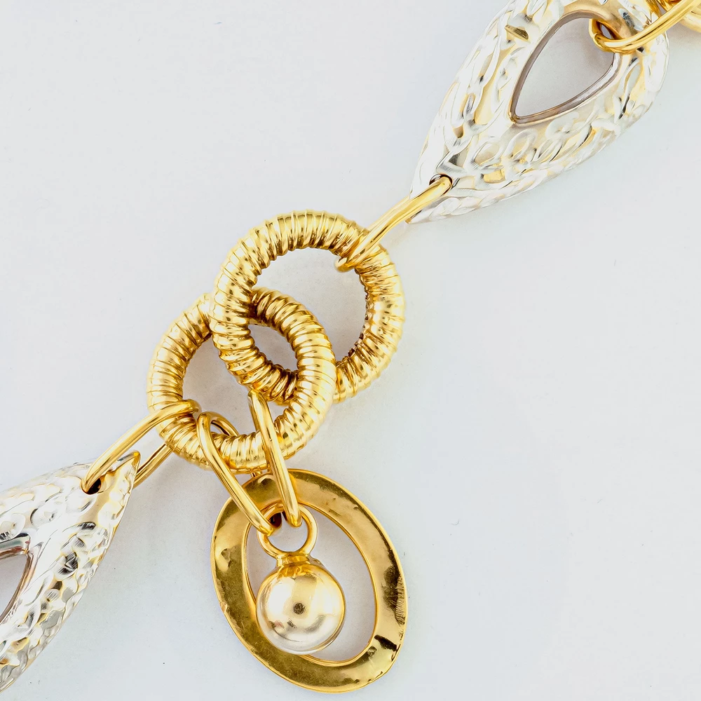 Браслет из желтого золота 750 пробы