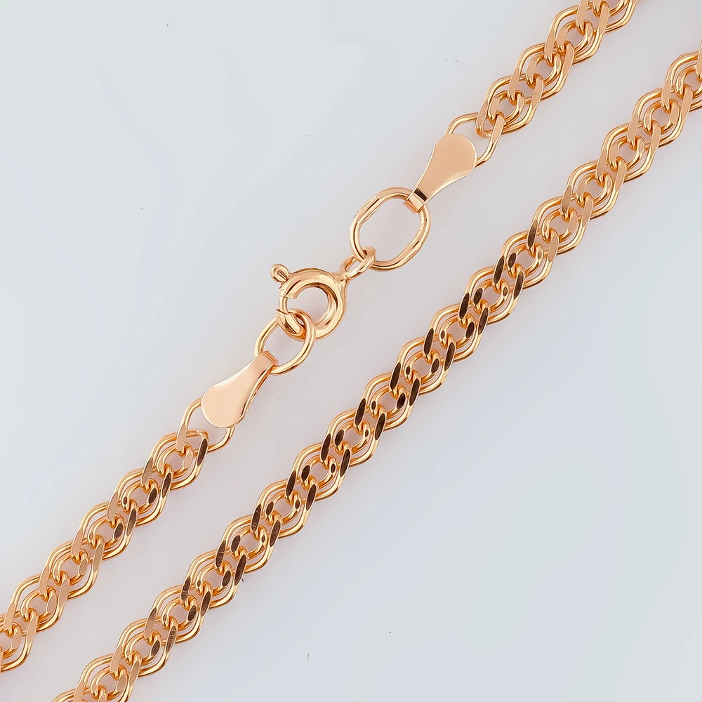 Браслет из красного золота 585 пробы