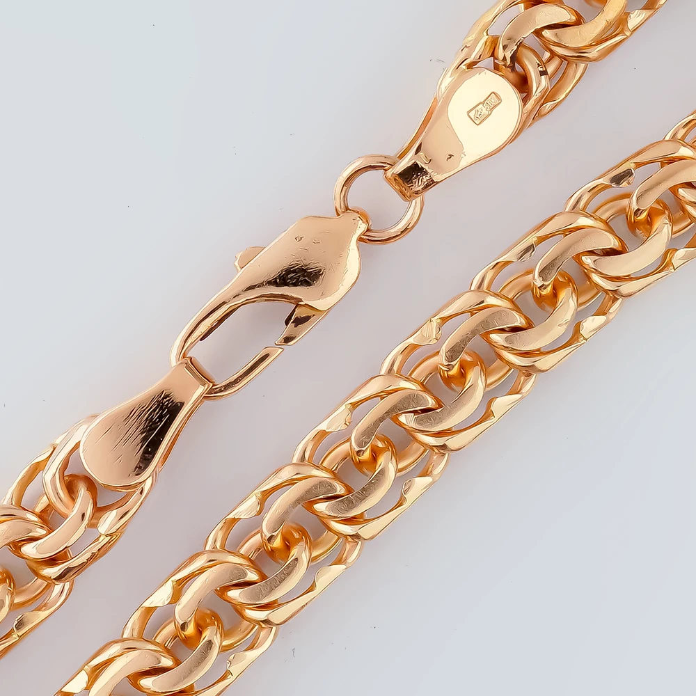 Браслет из красного золота 583 пробы