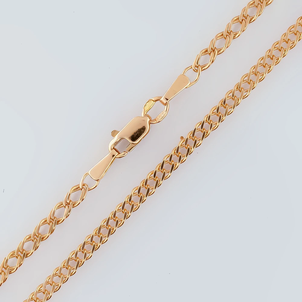 Браслет из красного золота 585 пробы