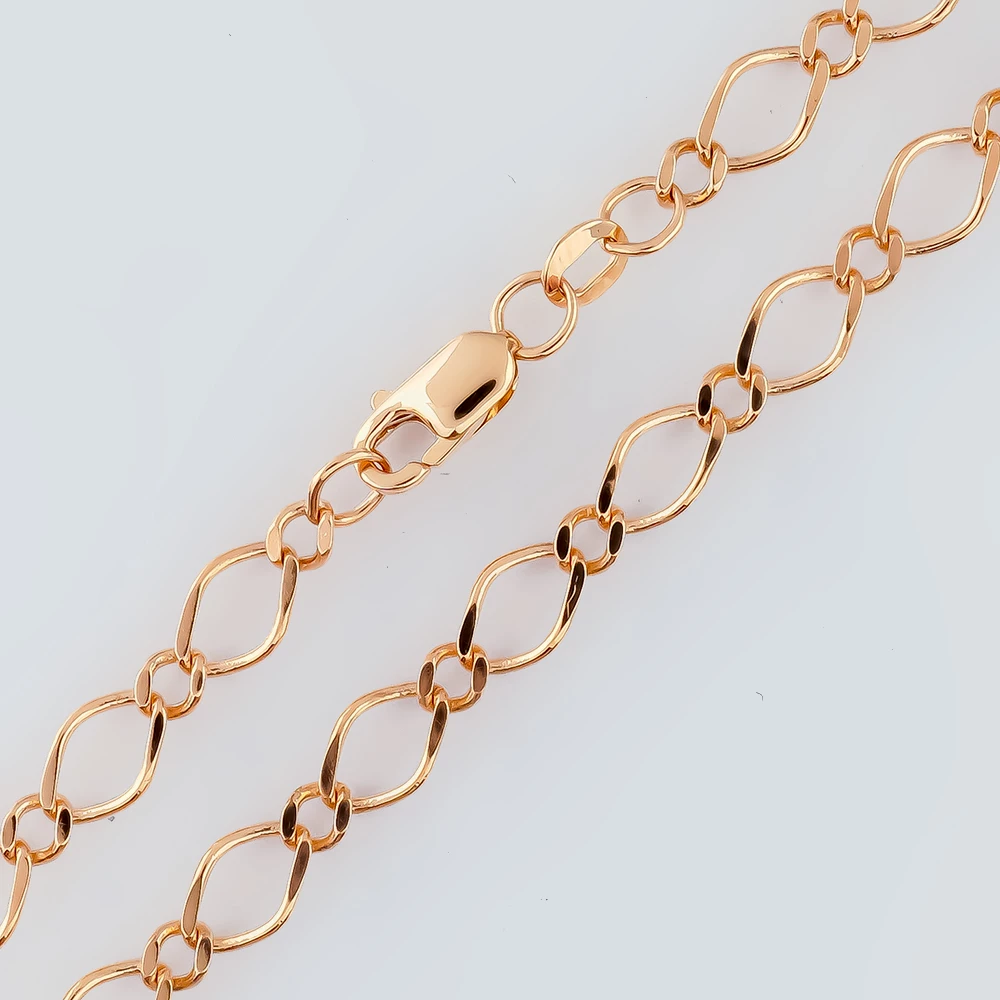 Браслет из красного золота 585 пробы