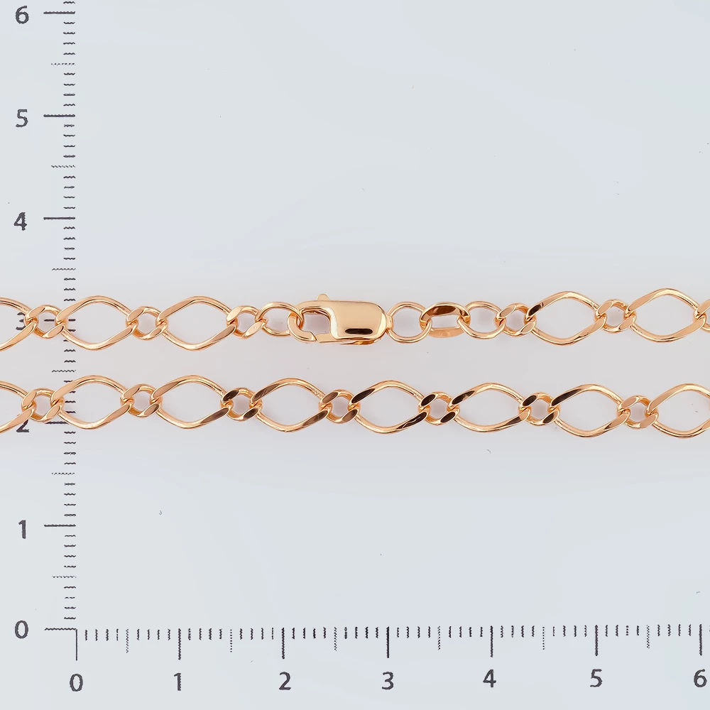 Браслет из красного золота 585 пробы