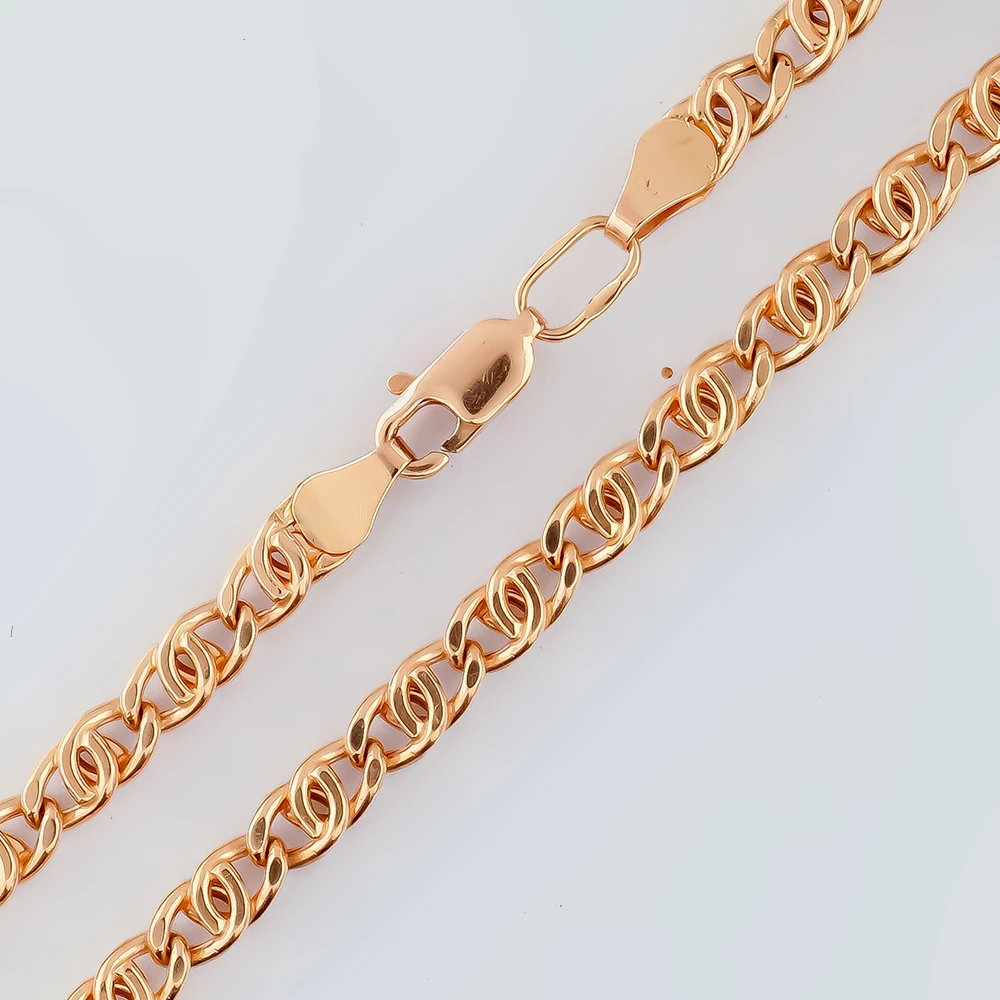 Браслет из красного золота 585 пробы