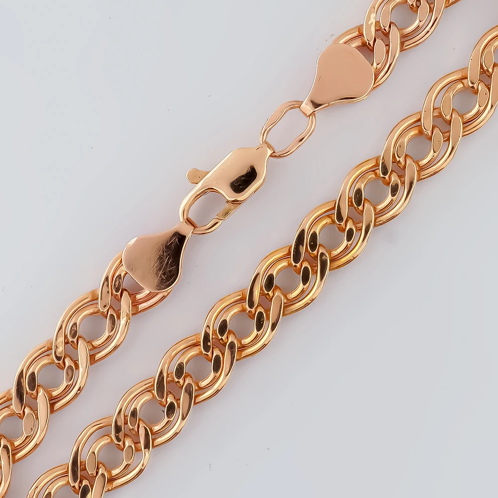 Браслет из красного золота 585 пробы