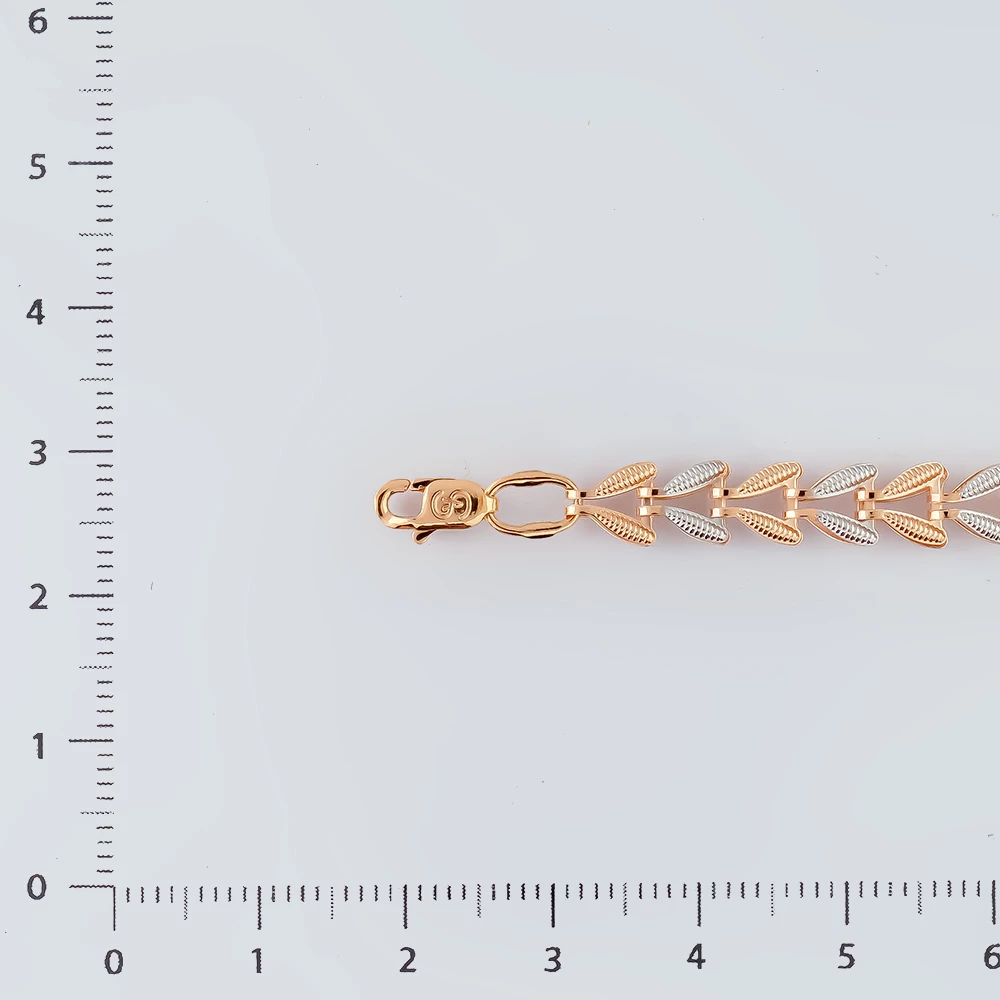 Браслет из красного золота 585 пробы