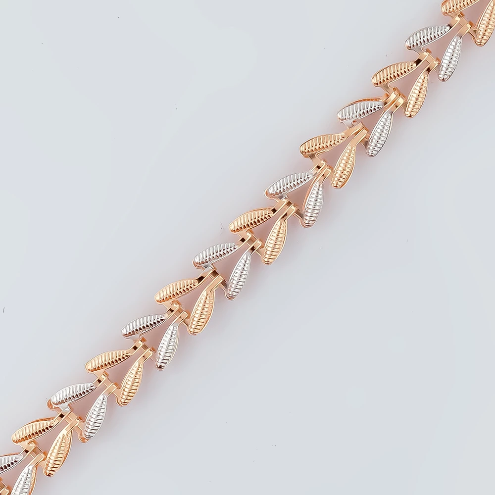 Браслет из красного золота 585 пробы