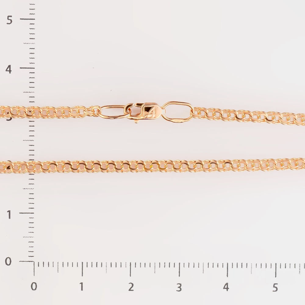 Браслет из красного золота 585 пробы