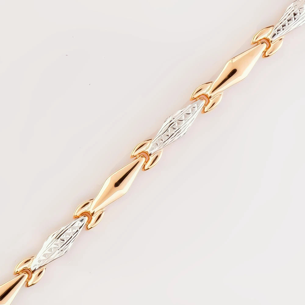 Браслет из красного золота 585 пробы