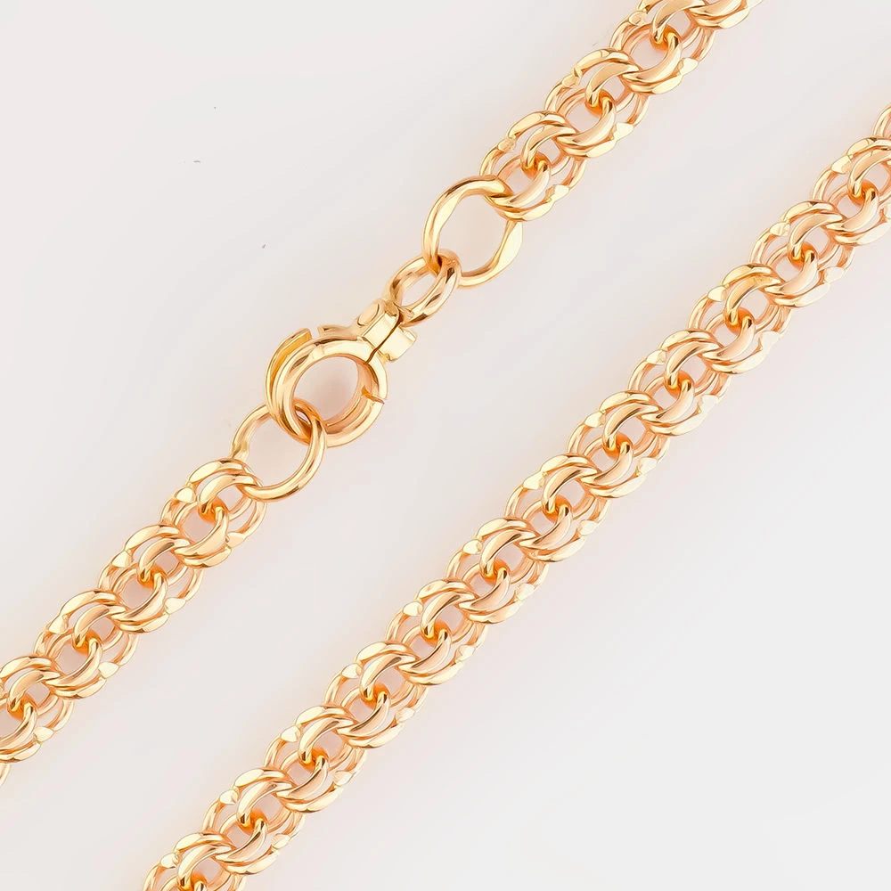 Браслет из красного золота 585 пробы