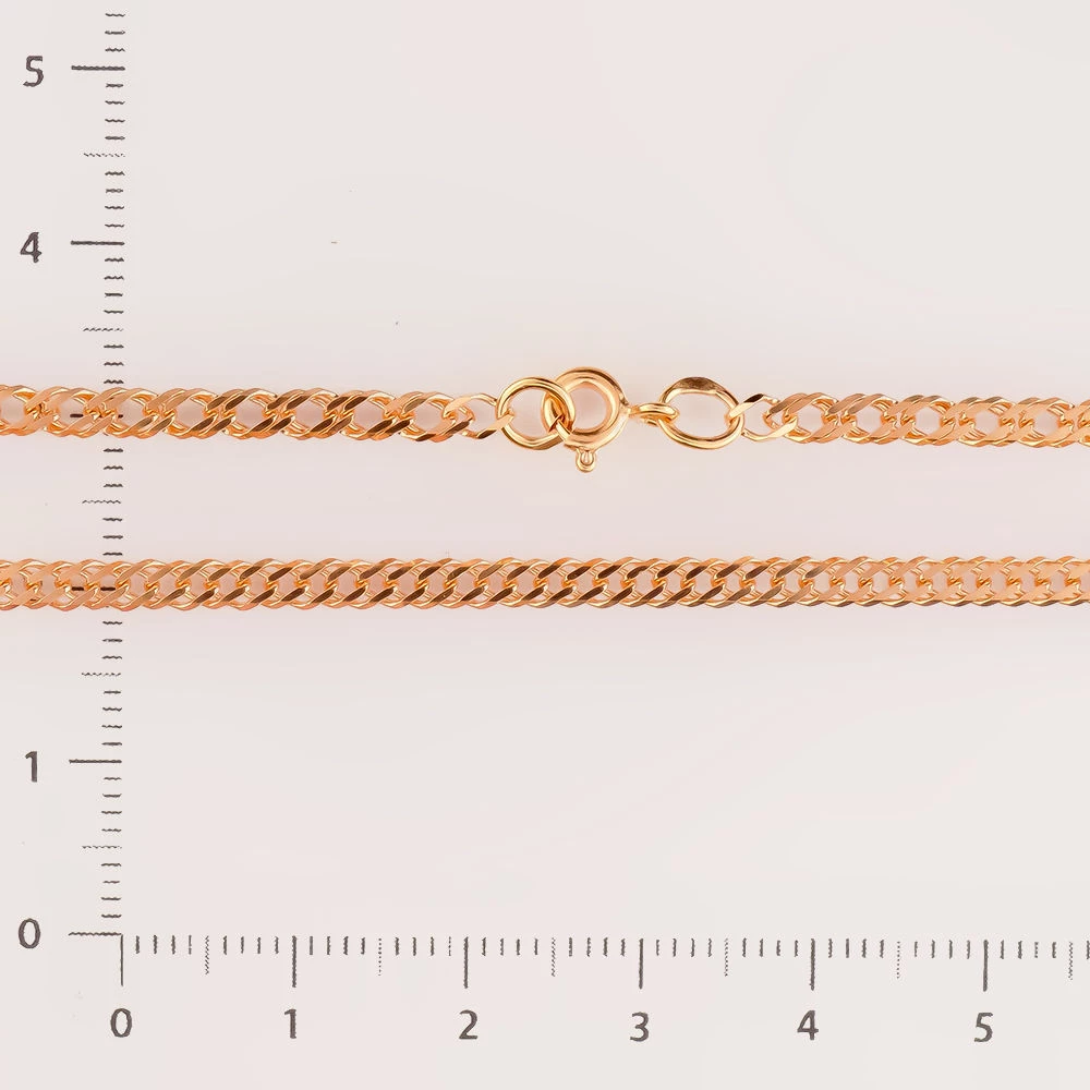 Браслет из красного золота 585 пробы