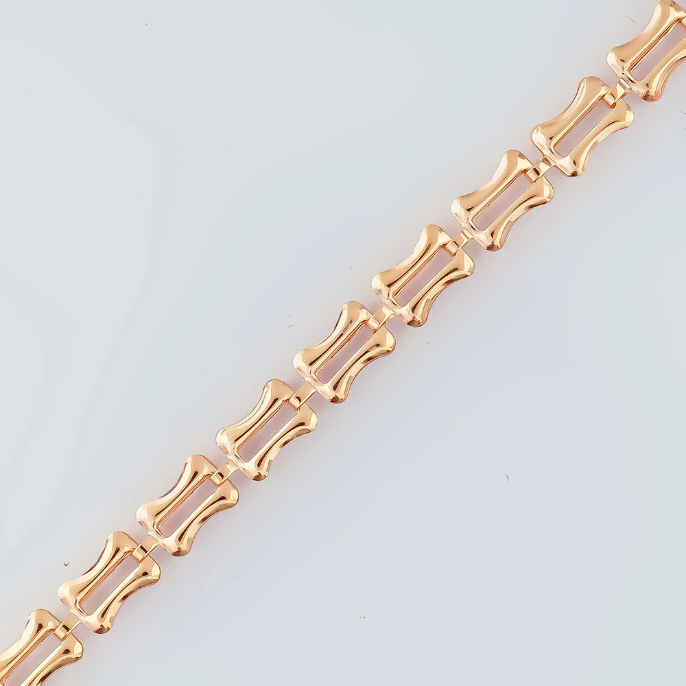 Браслет из красного золота 585 пробы