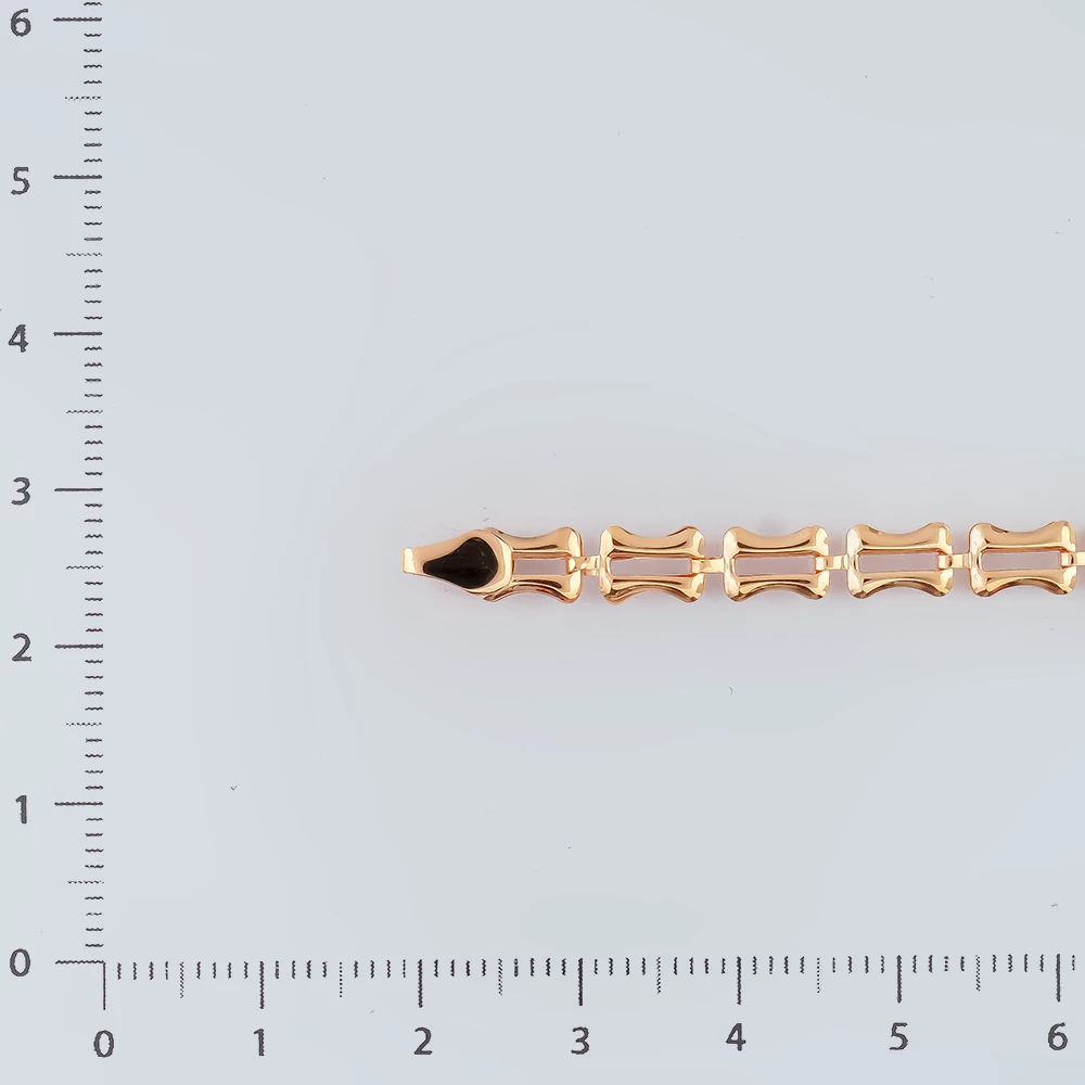 Браслет из красного золота 585 пробы