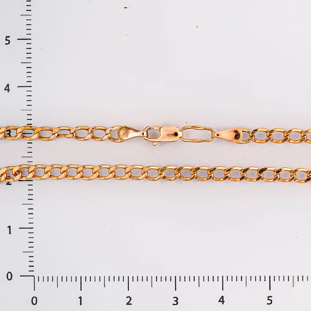 Браслет из красного золота 585 пробы