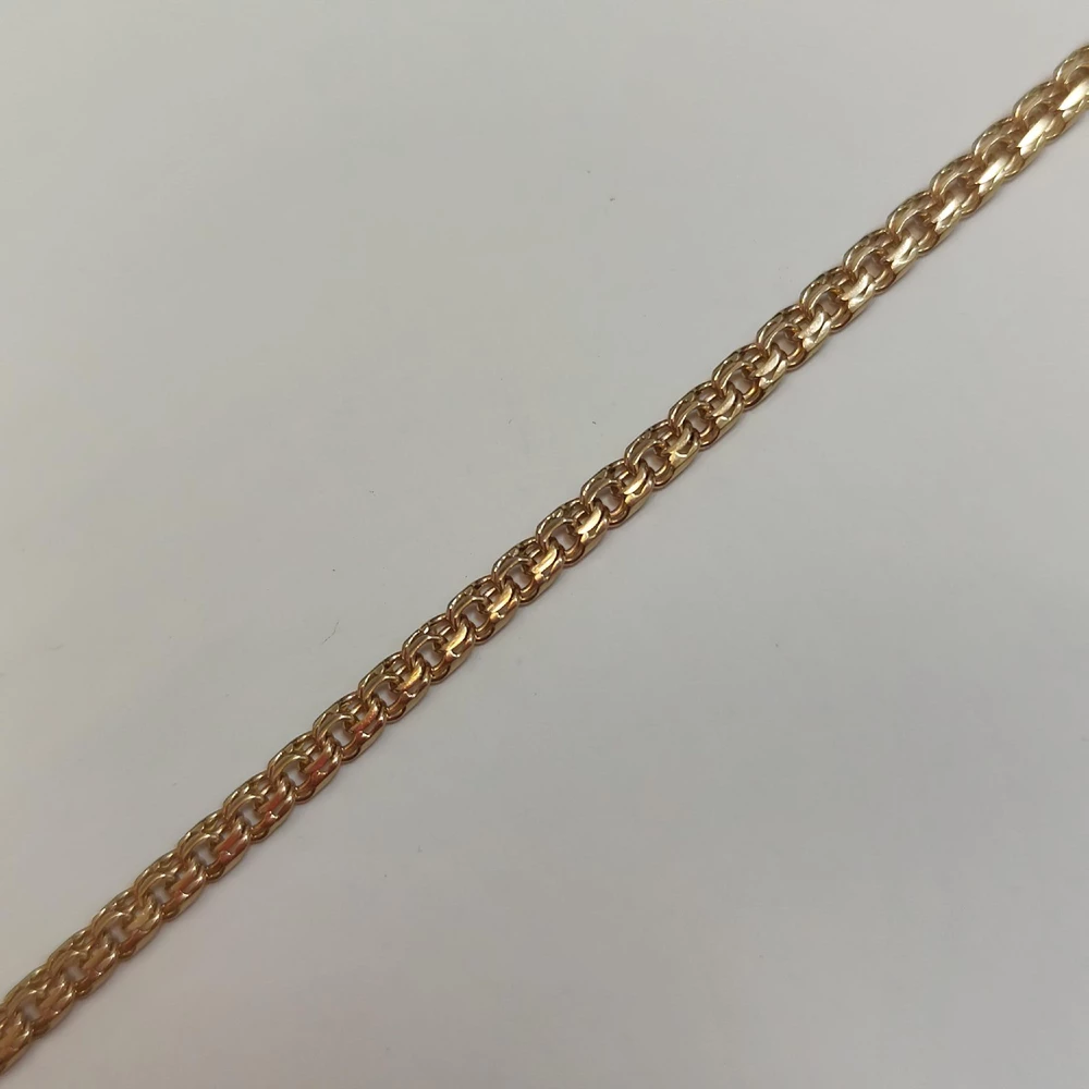 Браслет из красного золота 585 пробы