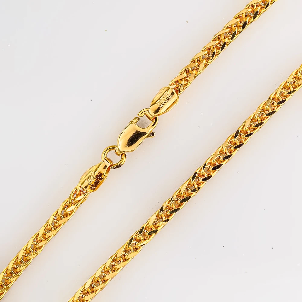 Браслет из желтого золота 585 пробы