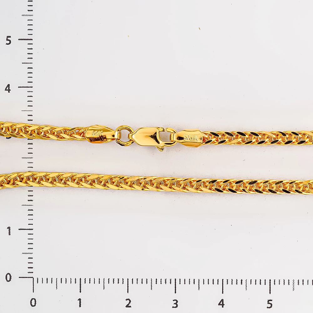 Браслет из желтого золота 585 пробы