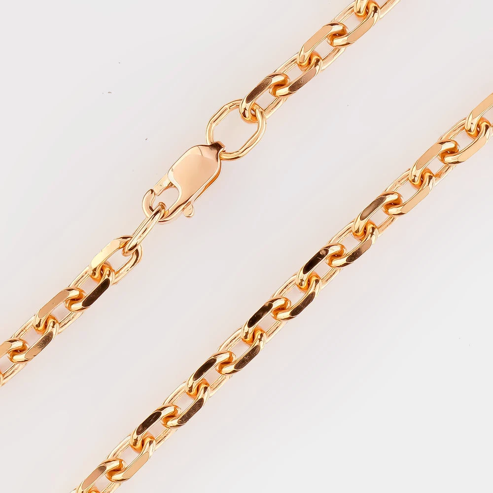 Браслет из красного золота 585 пробы