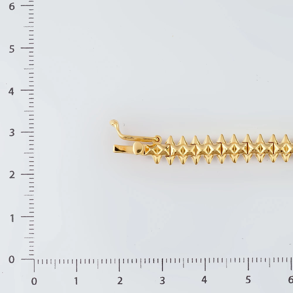 Браслет из желтого золота 585 пробы