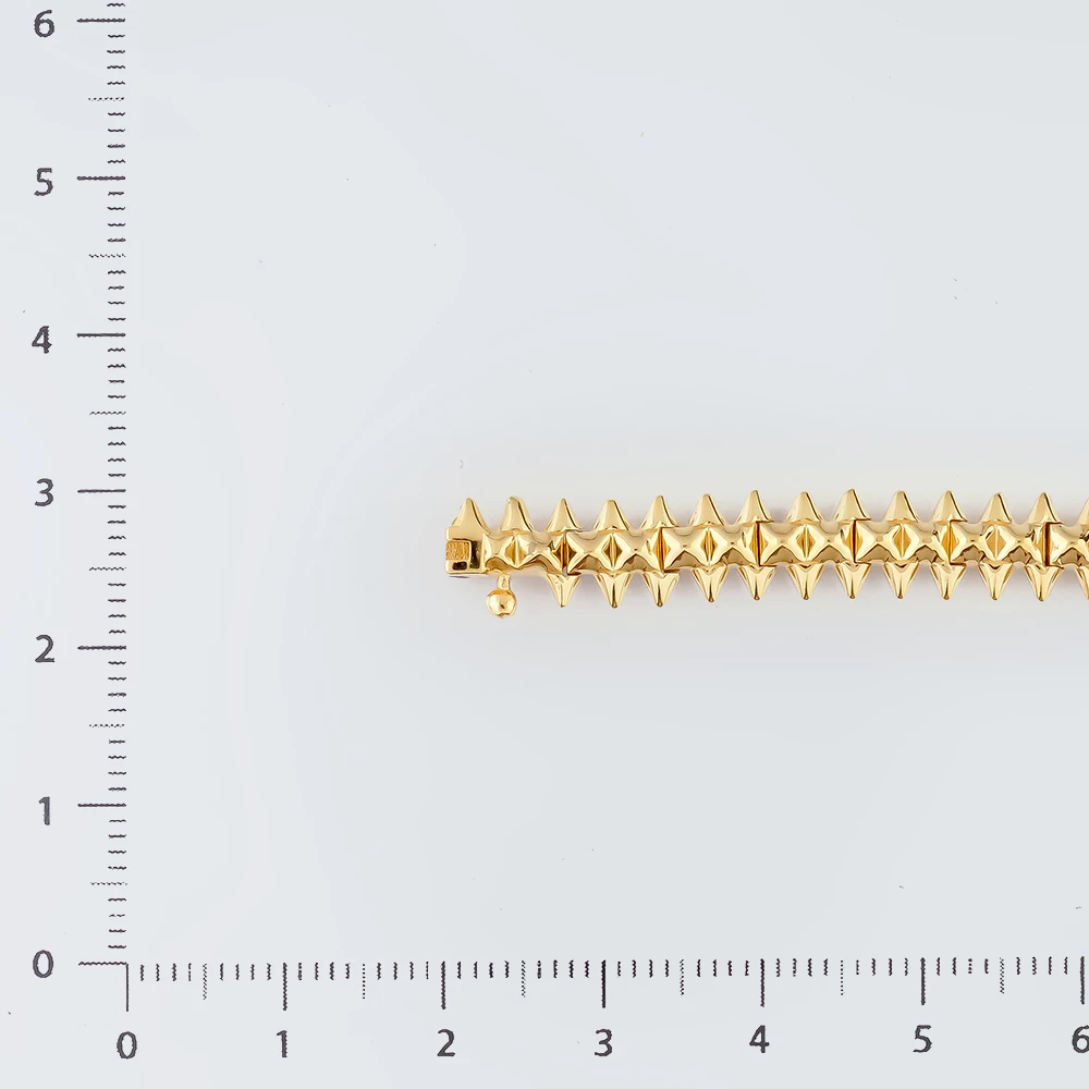 Браслет из желтого золота 585 пробы