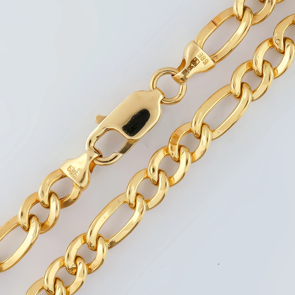 Браслет из желтого золота 585 пробы