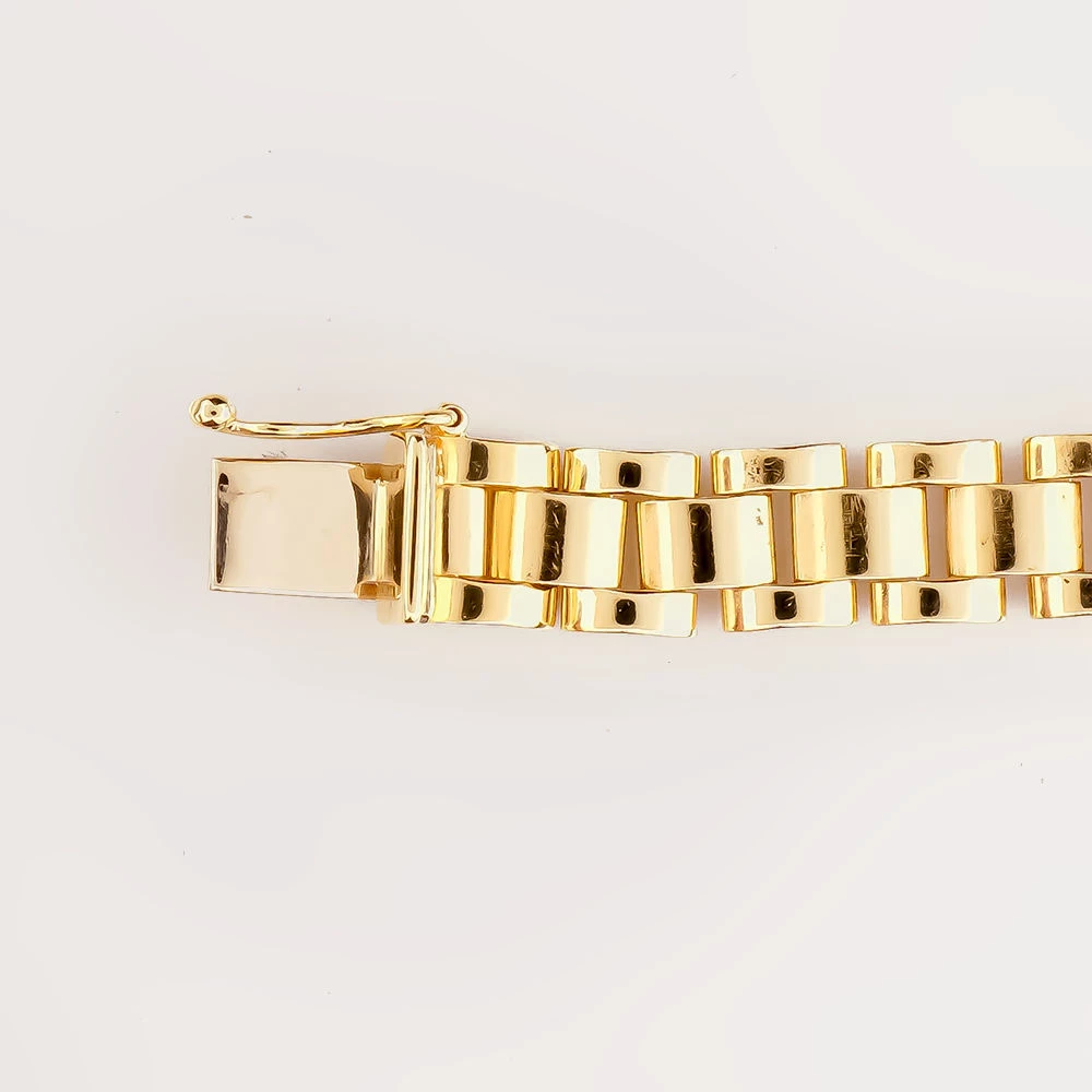 Браслет из желтого золота 585 пробы