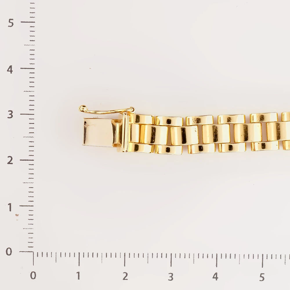 Браслет из желтого золота 585 пробы