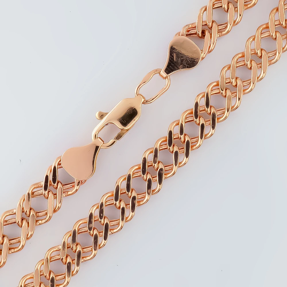 Браслет из красного золота 585 пробы