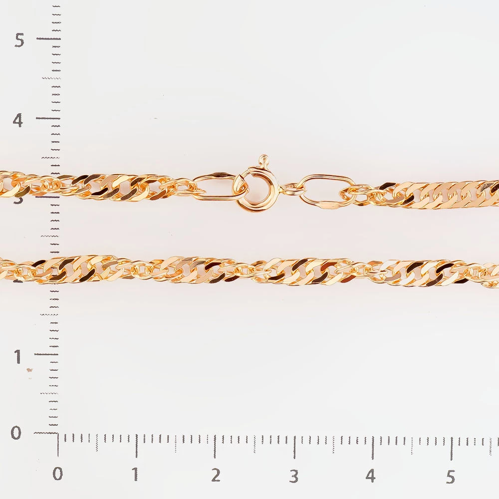 Браслет из красного золота 585 пробы