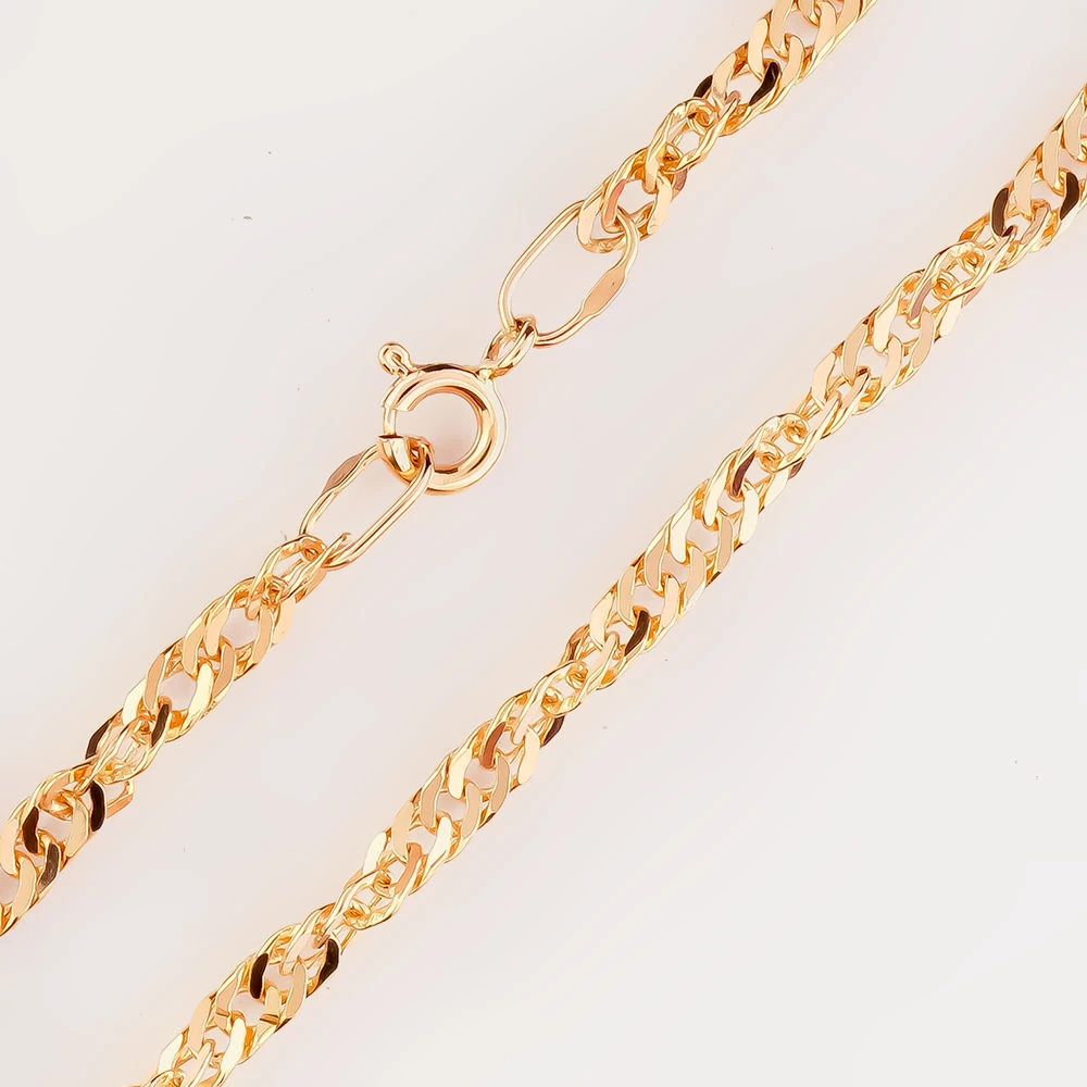 Браслет из красного золота 585 пробы