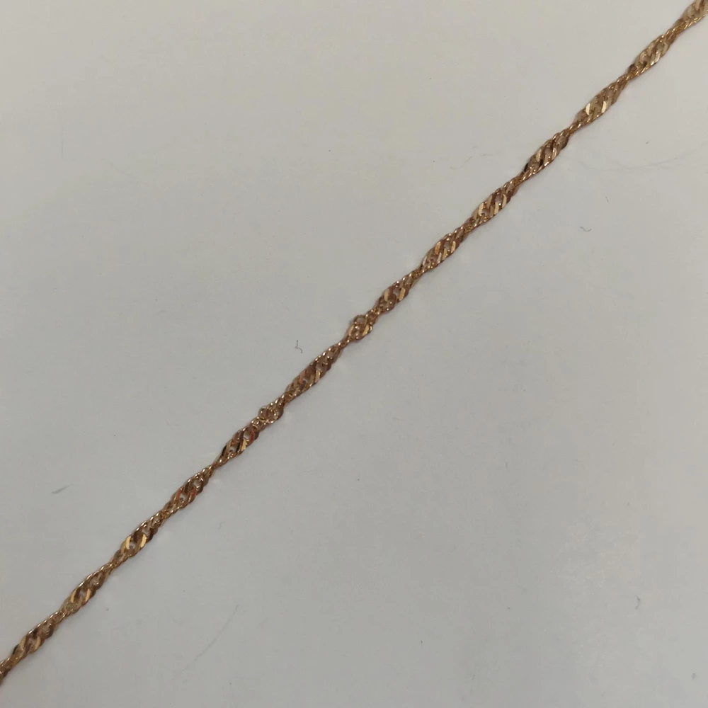 Браслет из красного золота 585 пробы