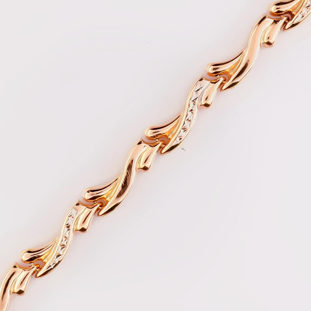 Браслет из красного золота 585 пробы