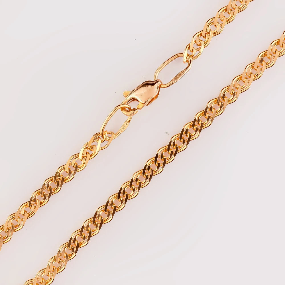 Браслет из красного золота 585 пробы