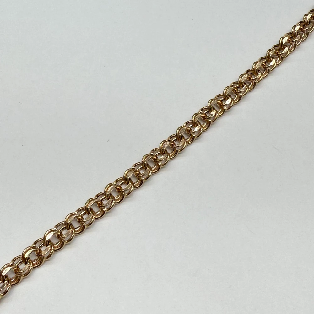 Браслет из красного золота 585 пробы