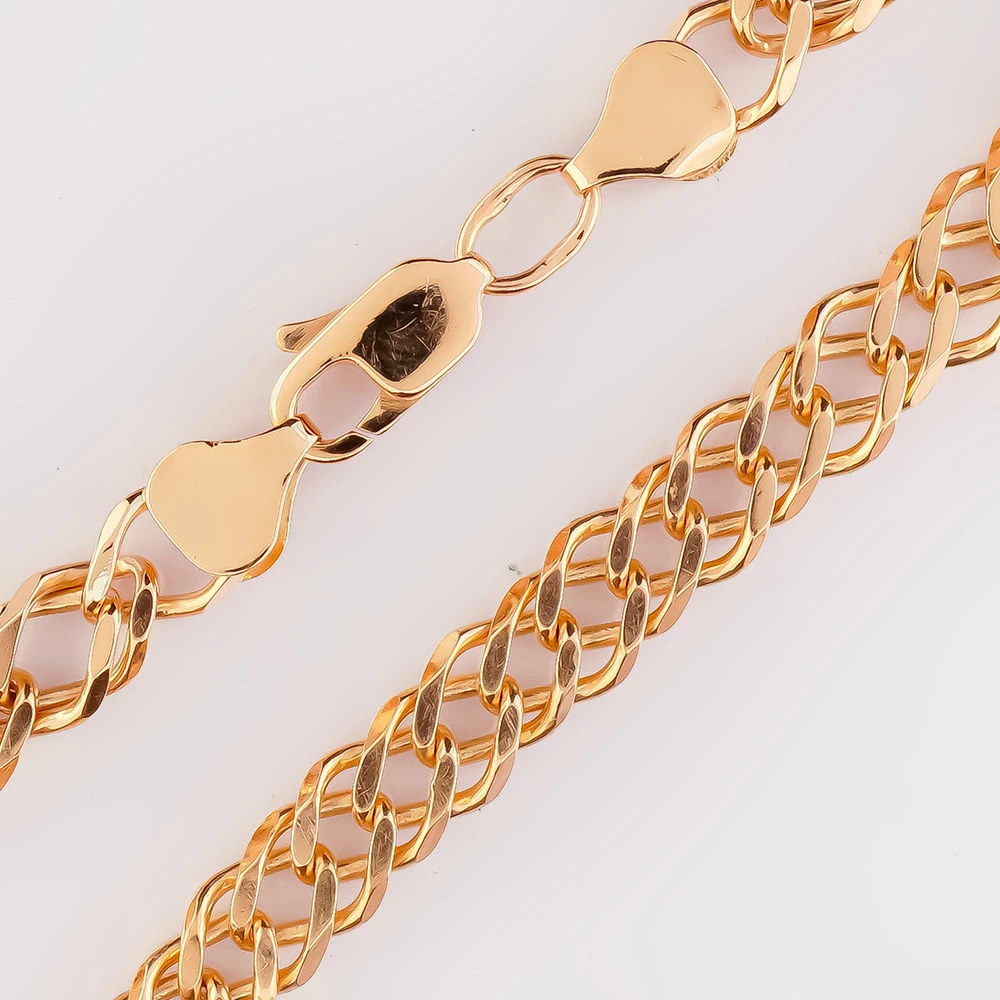 Браслет из красного золота 585 пробы