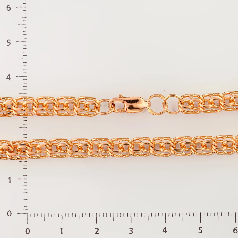 Браслет из красного золота 585 пробы