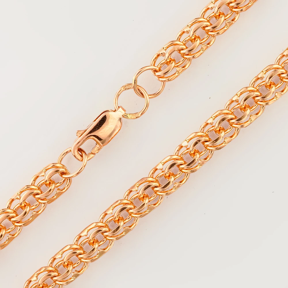 Браслет из красного золота 585 пробы