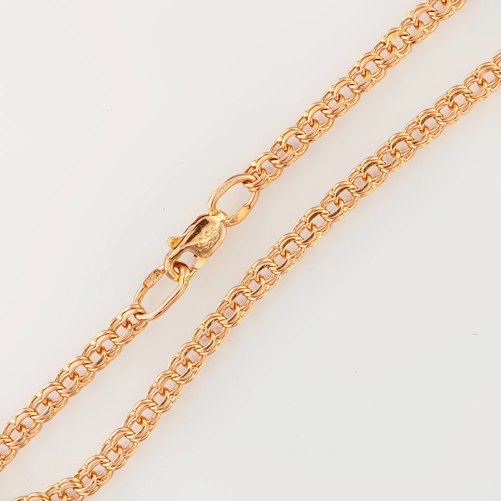 Браслет из красного золота 585 пробы